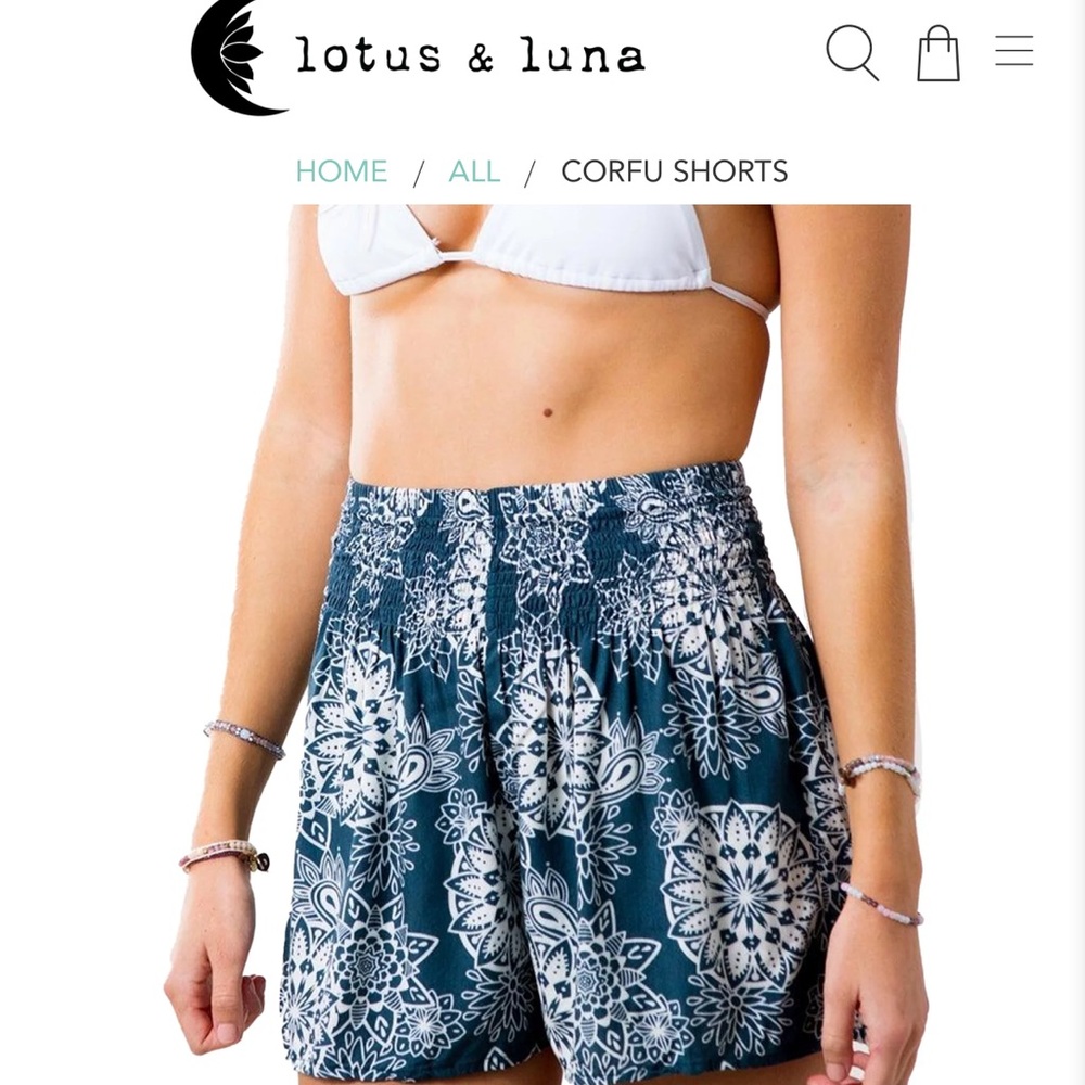 LOTUS & LUNA CORFU SHORTS